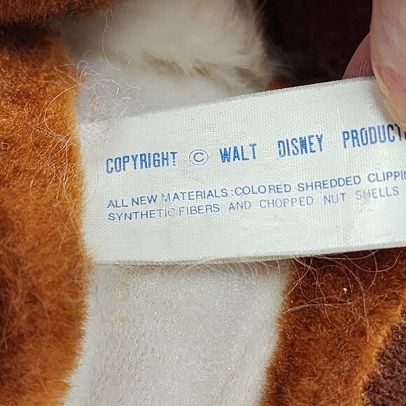 Vintage Disney Knickerbocker Todd The Fox and the Hound 10" Plush Toy - Picture 4 of 7